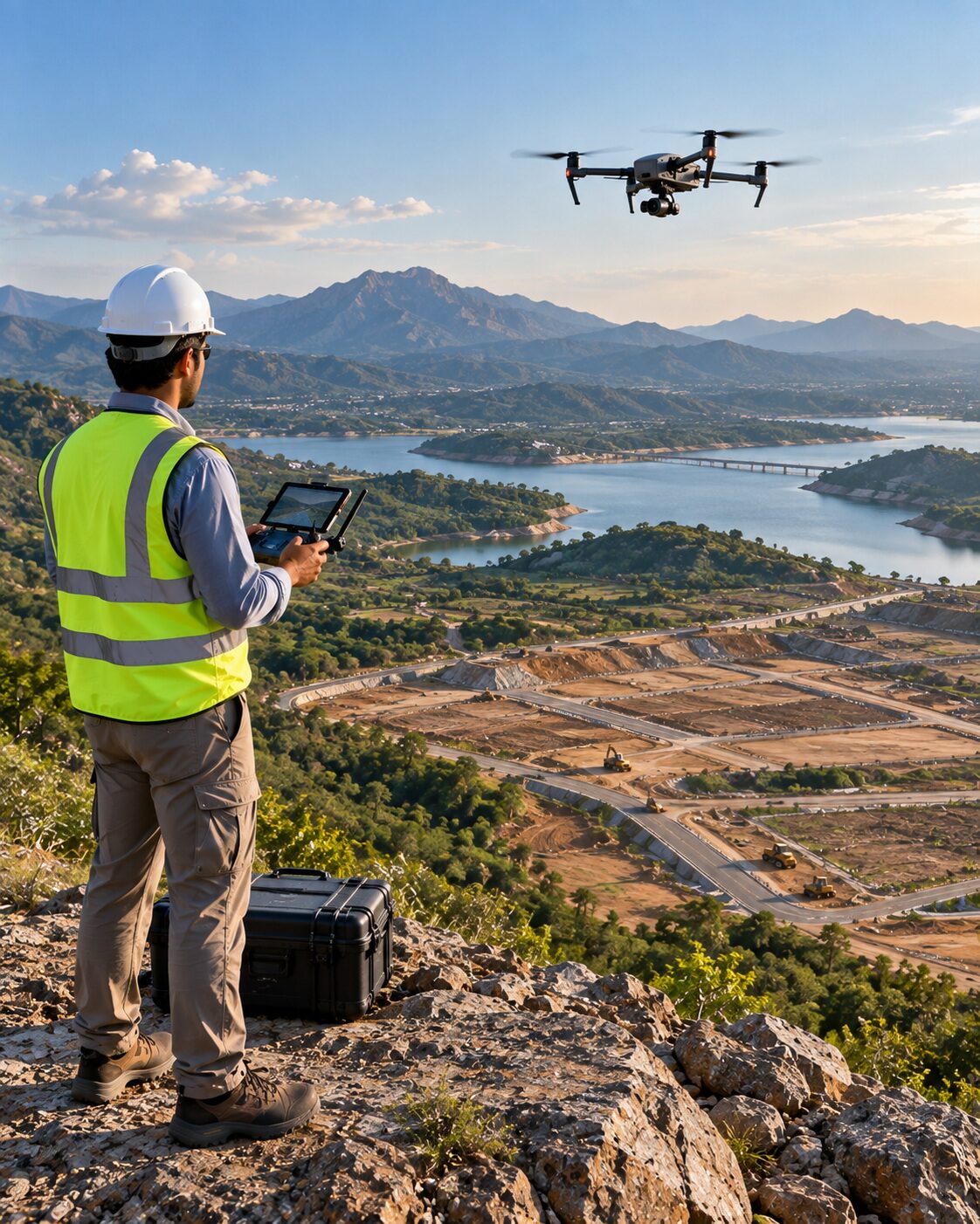 Drone and UAV aerial survey