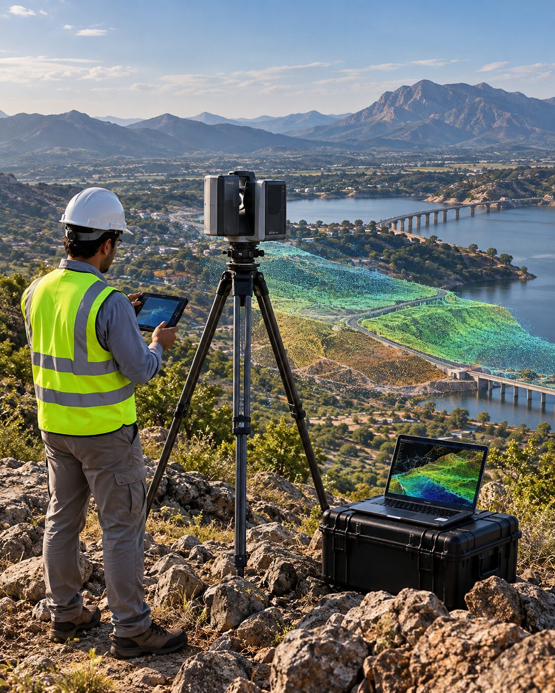 LiDAR terrain mapping